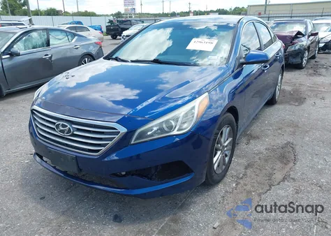 2016 Hyundai Sonata Se from USA, damaged, VIN 5NPE24AF4GH380435